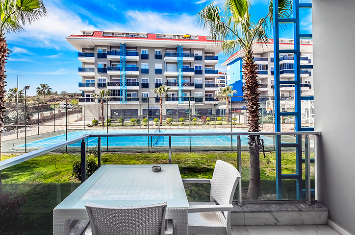 Уютная квартира 1+1 в районе Кестель рядом с морем