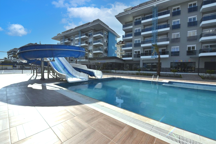 Уютная квартира 1+1 в районе Кестель рядом с морем