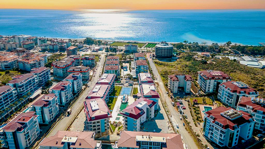 Уютная квартира 1+1 в районе Кестель рядом с морем