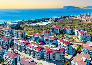 Уютная квартира 1+1 в районе Кестель рядом с морем