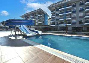 Уютная квартира 1+1 в районе Кестель рядом с морем