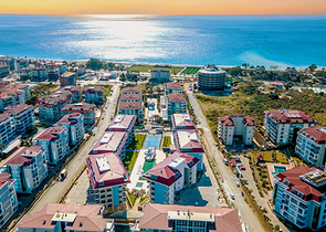 Уютная квартира 1+1 в районе Кестель рядом с морем