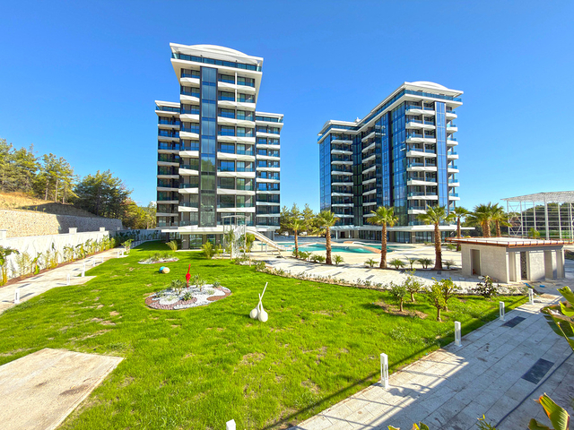 Современная квартира 1+1 в районе Авсаллар рядом с морем