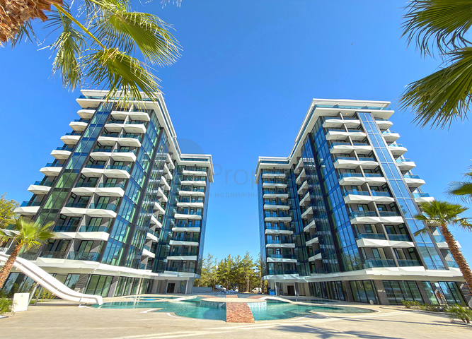 Современная квартира 1+1 в районе Авсаллар рядом с морем