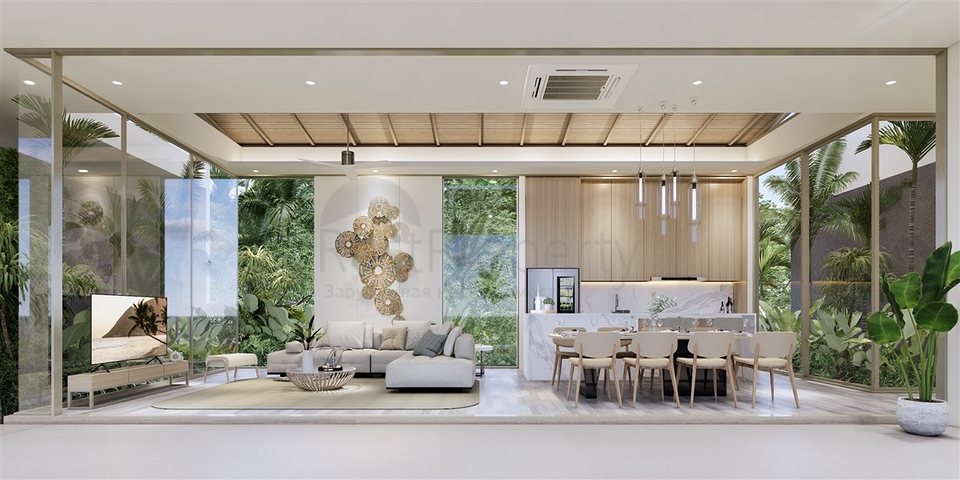 Приватные виллы рядом с морем в районе Найянг на острове Пхукет