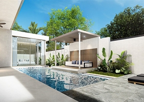 Приватные виллы рядом с морем в районе Найянг на острове Пхукет