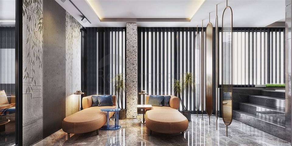 Новый проект в районе Кестель всего в 200 метрах от моря