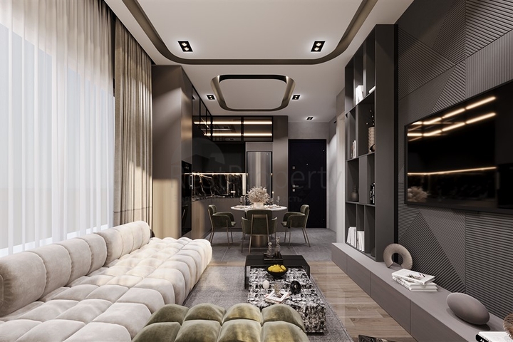 Современные квартиры 1+1 и 2+1 в районе Оба 