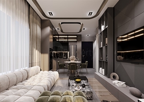 Современные квартиры 1+1 и 2+1 в районе Оба 