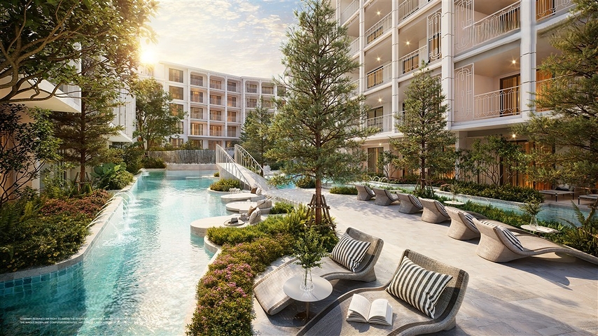 Современные апартаменты рядом с морем в районе Сурин, Пхукет