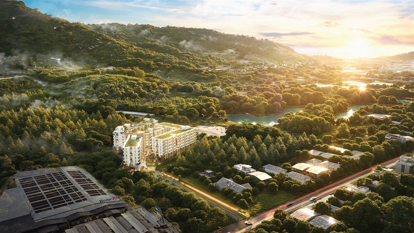 Современные апартаменты рядом с морем в районе Бангтао