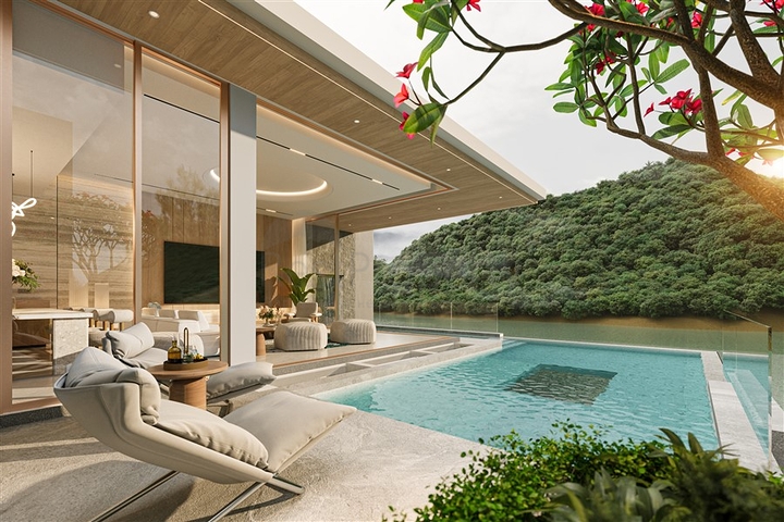 Современные виллы с частным бассейном в районе Чалонг на Пхукете