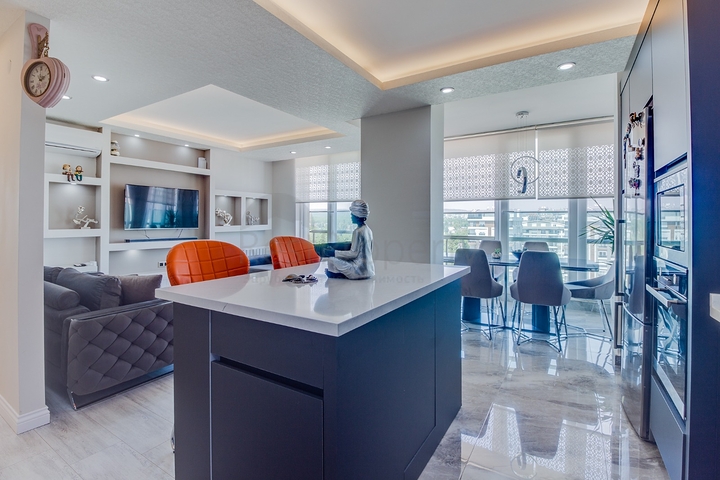 Квартира планировки 4+1 дуплекс в микрорайоне Моллаюсуф - Анталия 