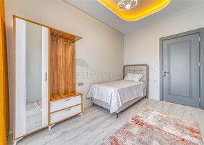 Меблированная квартира 2+1 в районе Оба в современном жилом комплексе