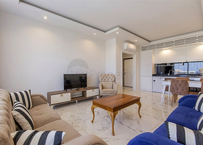 Меблированная квартира 1+1 в районе Махмутлар с развитой инфраструктурой комплекса