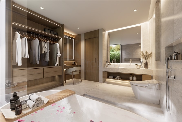 Современные виллы на острове Пхукет в окружении тропической природы