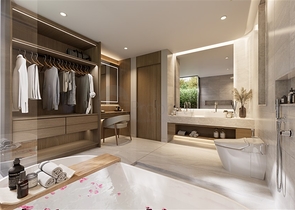 Современные виллы на острове Пхукет в окружении тропической природы