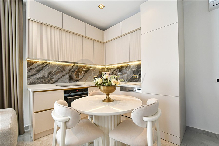 Современная квартира 1+1 в районе Аланья центр