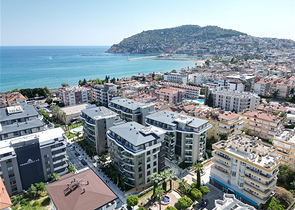 Современная квартира 1+1 в районе Аланья центр