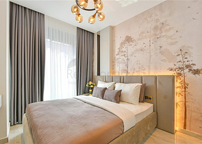 Современная квартира 1+1 в районе Аланья центр