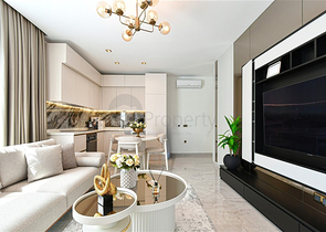 Современная квартира 1+1 в районе Аланья центр