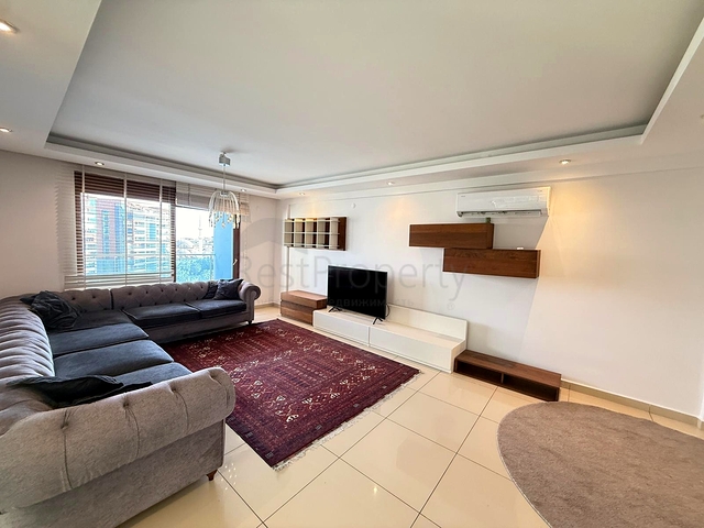 Меблированная квартира 2+1 в районе Джикджилли с развитой инфраструктурой комплекса