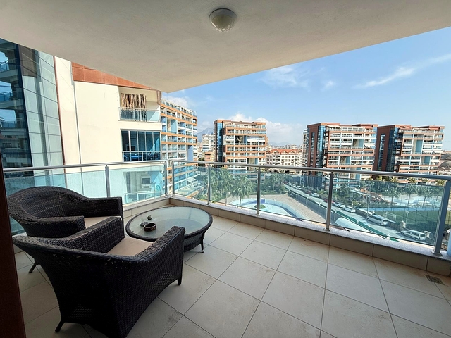 Меблированная квартира 2+1 в районе Джикджилли с развитой инфраструктурой комплекса