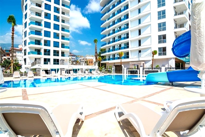 Квартира 1+1 в районе Клеопатра в современном жилом комплексе