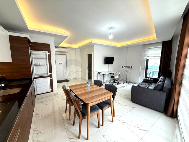 Квартира 1+1 в районе Клеопатра в современном жилом комплексе