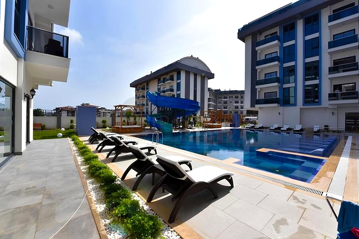 Уютная квартира 1+1 в районе Оба с мебелью и комфортными условиями для жизни