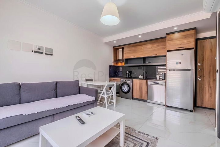 Уютная квартира 1+1 в районе Оба с мебелью и комфортными условиями для жизни