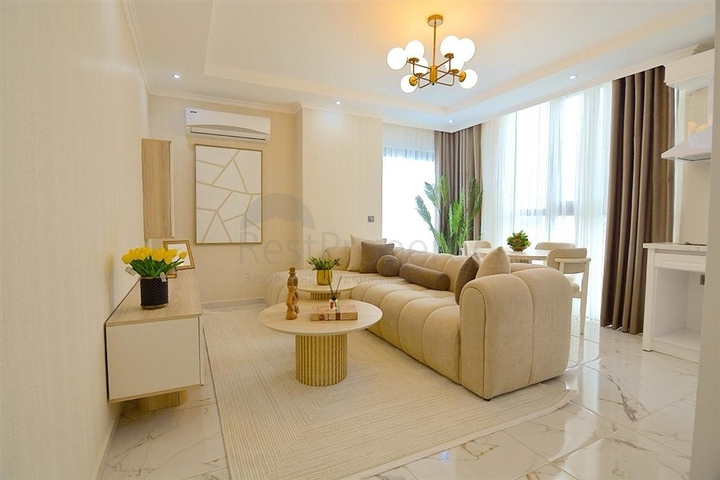 Современная квартира 2+1 в районе Демирташ с развитой инфраструктурой комплекса