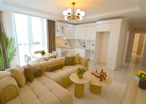 Современная квартира 2+1 в районе Демирташ с развитой инфраструктурой комплекса