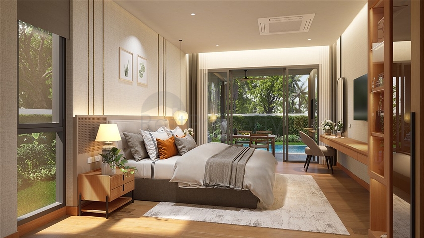 Современные виллы в окружении тропической природы с приватной атмосферой