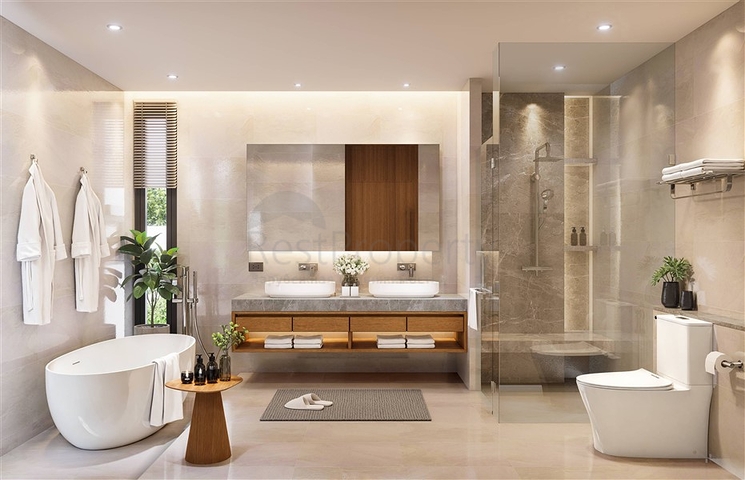 Современные виллы в окружении тропической природы с приватной атмосферой