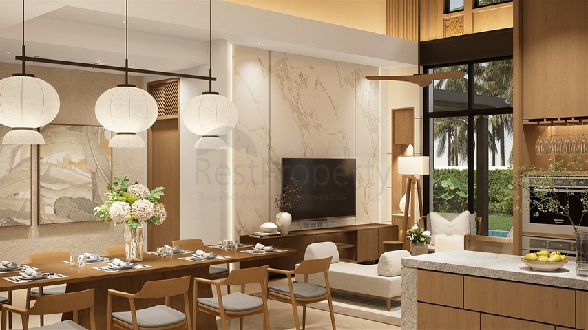 Современные виллы в окружении тропической природы с приватной атмосферой