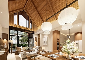 Современные виллы в окружении тропической природы с приватной атмосферой