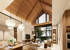 Современные виллы в окружении тропической природы с приватной атмосферой