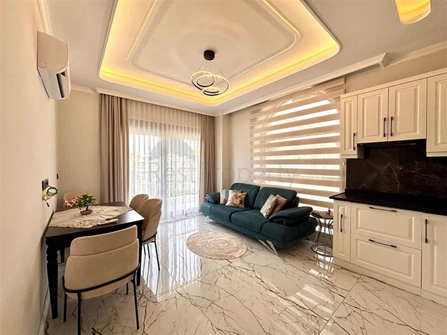 Стильная квартира 1+1 с мебелью и готовым интерьером