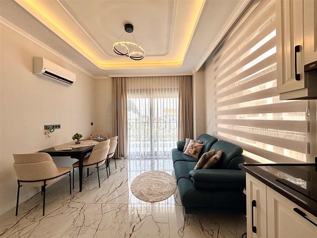 Стильная квартира 1+1 с мебелью и готовым интерьером