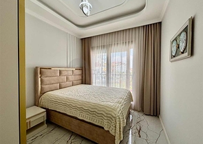 Стильная квартира 1+1 с мебелью и готовым интерьером