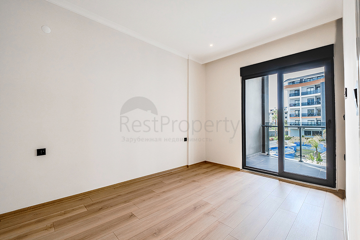 Квартира 1+1 в новом жилом комплексе с благоустроенной территорией