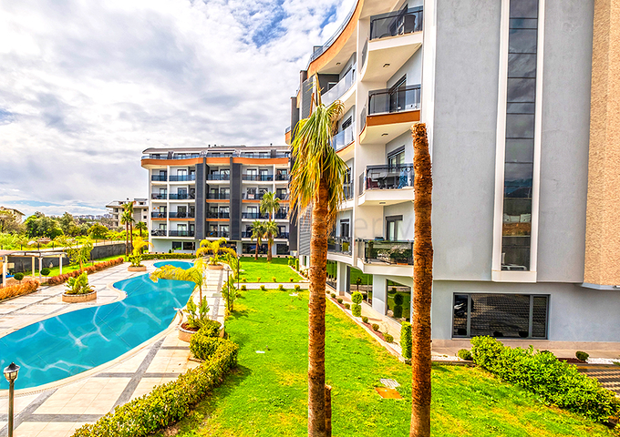 Квартира 1+1 в новом жилом комплексе с благоустроенной территорией