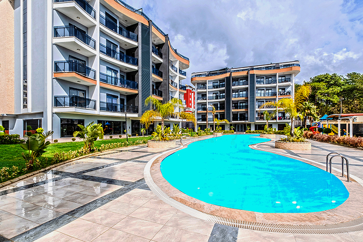 Квартира 1+1 в новом жилом комплексе с благоустроенной территорией