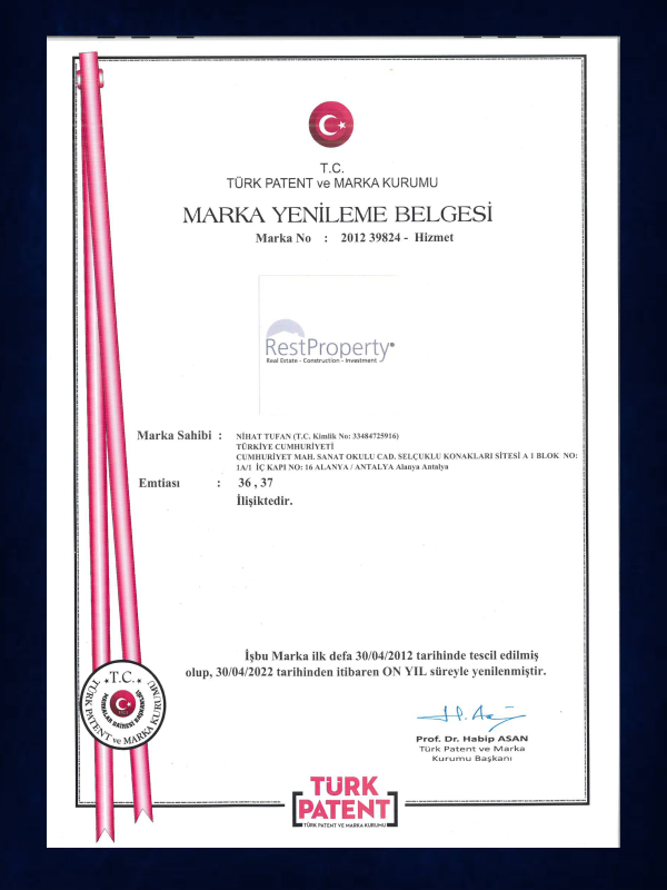 Международная защита бренда RestProperty