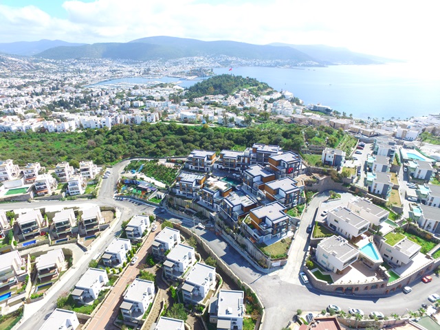 Доступные квартиры в центре Бодрума с видом на Море и город! - Фото 47
