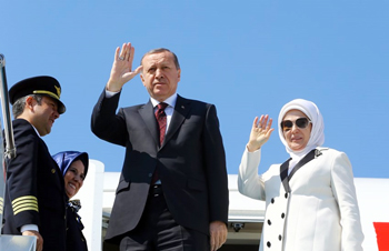Эрдоган улетел в Африку с рабочим визитом