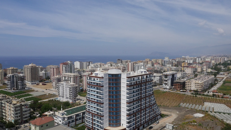 Апартаменты  1+1 в супер-комплексе с видом на море - Фото 5