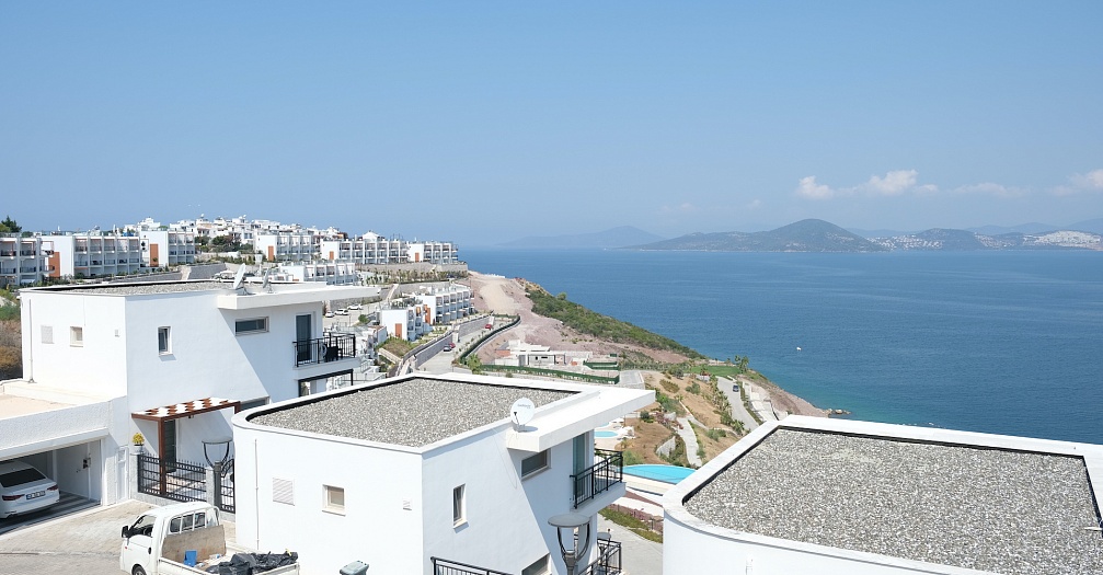 Уютная виллы с панорамным видом на море и горы в районе Адабюкю - Фото 26