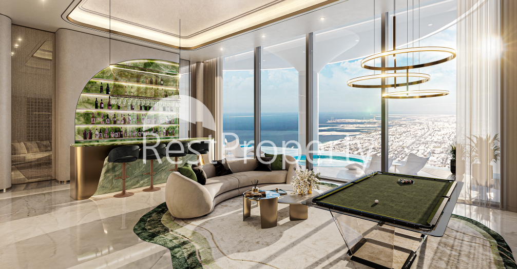 Апартаменты с видом на Бурдж-Халифа и бассейнами в Дубае - Фото 5